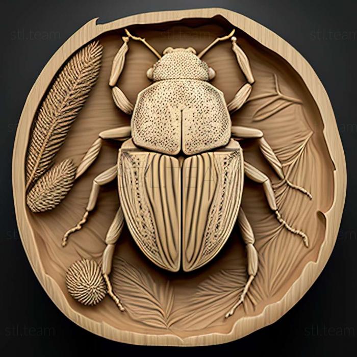 3D модель Microctenochira aspersa (STL)